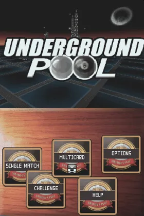 Underground Pool (USA) screen shot title